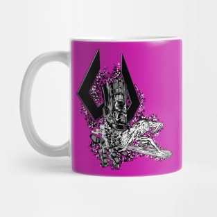 Galactus & Silver Surfer - BW Mug